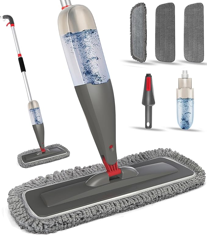 Spray Mop Floor Cleaning Set
